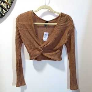 Cropped sweater